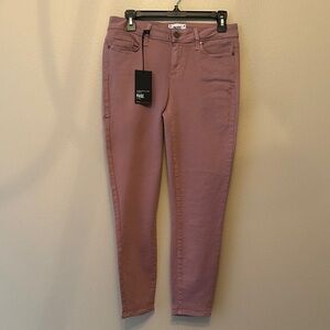 PAIGE Women's Mauve Skinny Jeans
